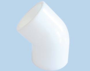 pvdf45度熱熔承接彎頭